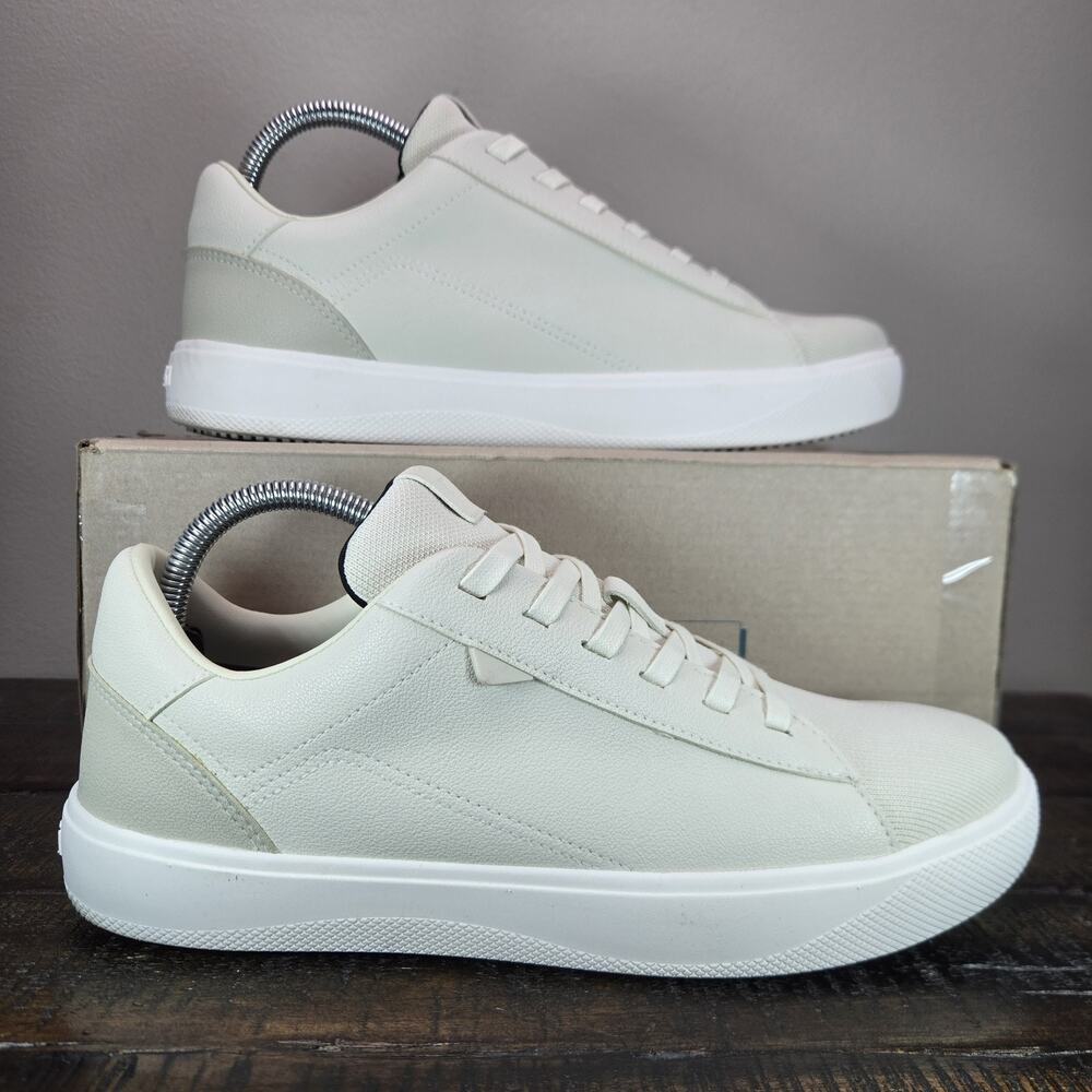 Vessi Soho Sneaker Mens Size 8 Waterproof Shoes Casual Dune Beige